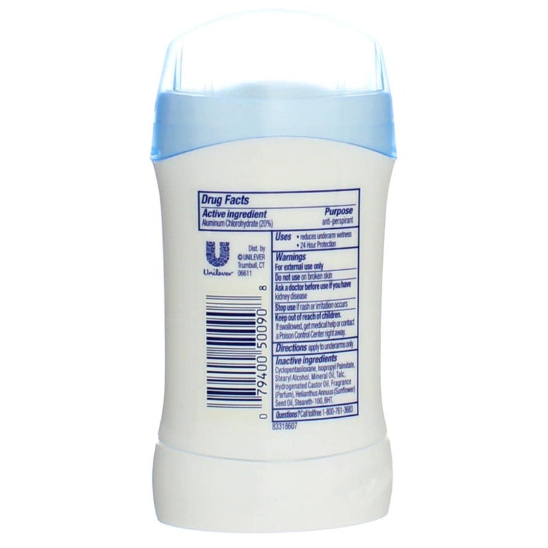 Dove Deodorant 1.6 Ounce Invisible Solid Fresh (47ml) (2 Pack) - Image 2