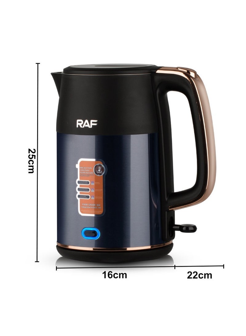 آر إيه أف غلاية منزلية من الفولاذ المقاوم للصدأ مع خاصية إيقاف التشغيل التلقائي سعة 1.8 لتر - Image 3