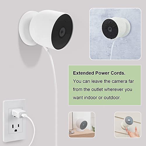 iMah Extended USB Power Charging Cable Compatible with Google Nest Cam (Battery), 6.56ft (2m) - Image 3