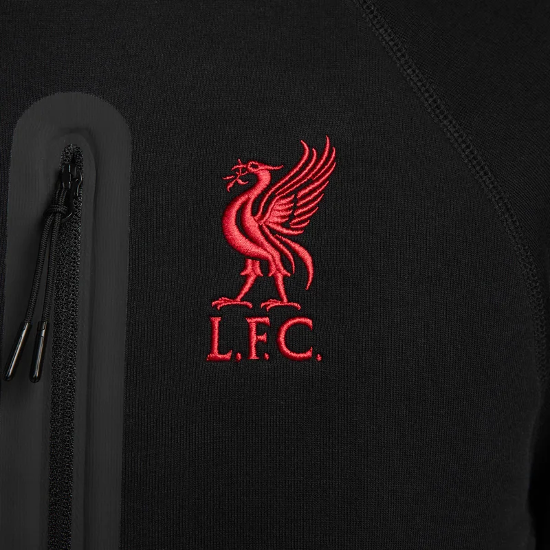 Nike Black Men's Liverpool F.C. Tech Fleece Football Jacket for Men | Best Price UAE