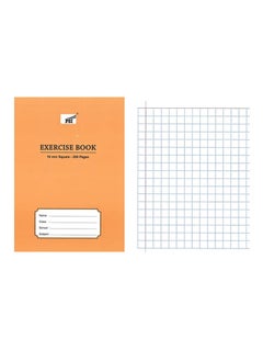 Psi 6-Piece Exercise Note Book 10mm Square Lined 200 Pages  - Image 2