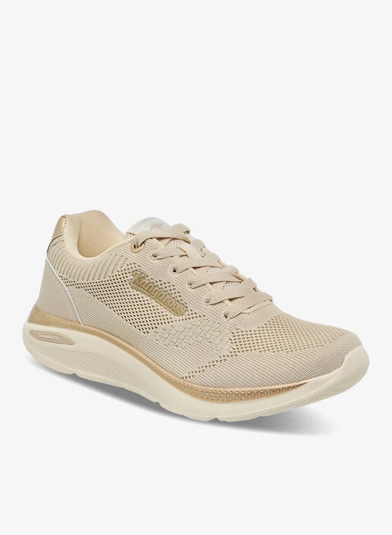 kangaROOS Women's Textured Lace-Up Sports Shoes