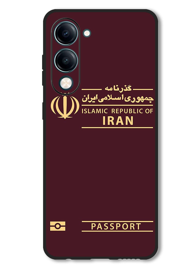 Theodor Case Compatible with Vivo Y29s Protection Shockproof Bumper Cover Iran Passport - Image 1