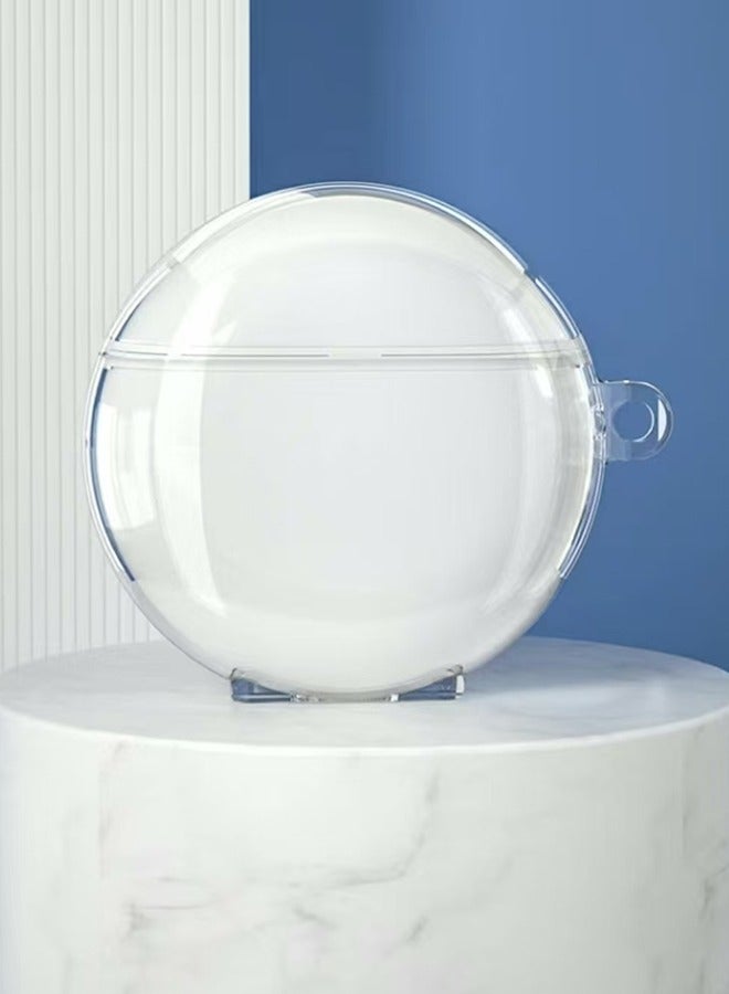 for Huawei FreeBuds 4e wireless headphone protective case, accessible charging port, visible front LED (transparent), headphone case with mountain buckle - Image 5