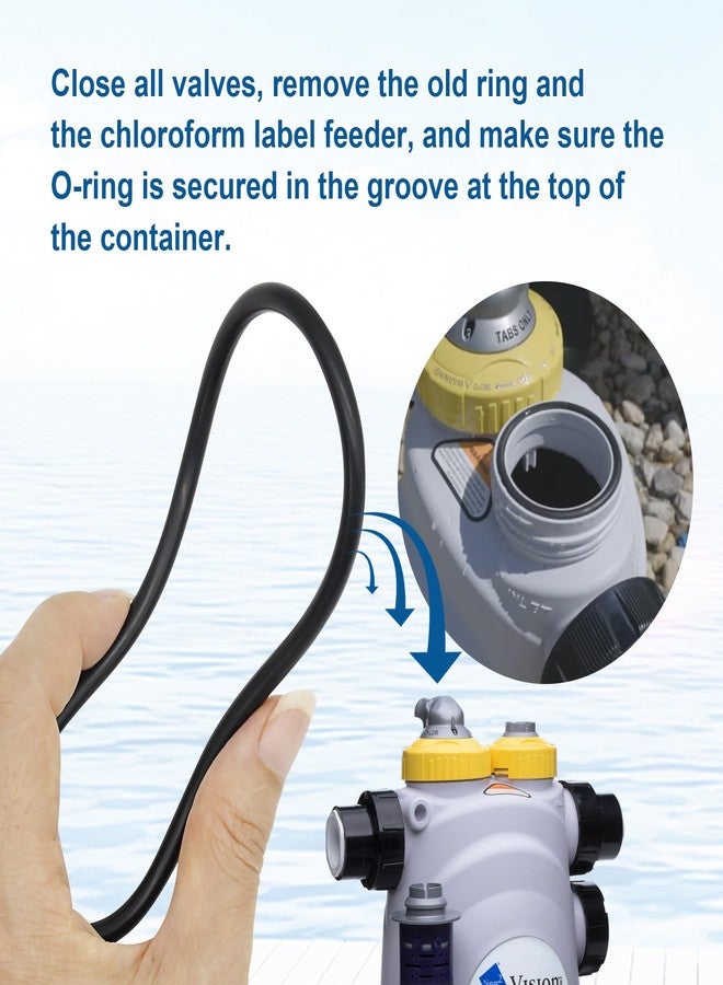 MEFONKOU R0586300 Large Collar O-Rings for Zodiac Nature 2 Fusion, Fusion Soft, Inground, Vision Aboveground Pool and Spa Pump (2/Pack) - Image 4
