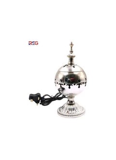 RSG RSG – Elegant Electric Oud Bakhoor Incense Burner Silver/Bronze- WF-022  - Image 2