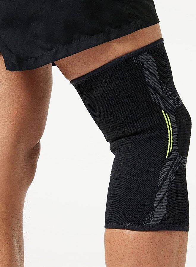 VITTO Knee Support Sleeve M size one pack||Black Green - Image 4