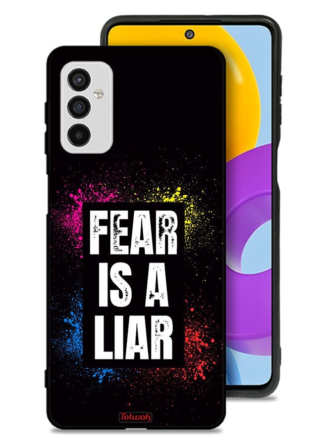 Tolwak Samsung Galaxy M52 5G Protective Case Cover Fear Is A Liar - Image 1