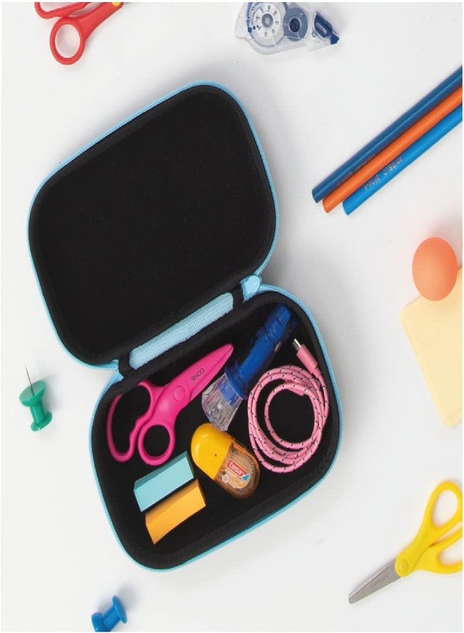 زيبيت علبة أقلام شبكية من ZIPIT للبنات، حقيبة أقلام رياضية كبيرة السعة للمدرسة، صندوق منظم للأدوات المكتبية، وردي - Image 5