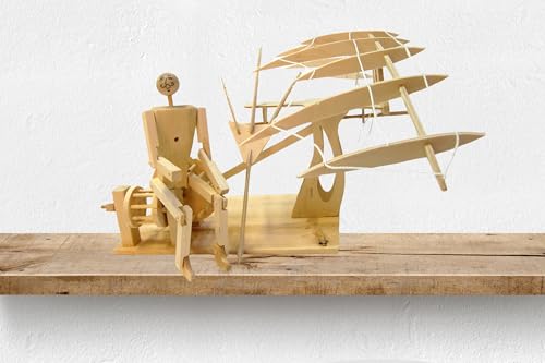 PATHFINDERS STEM Kit – Leonardo da Vinci Ornithopter | 3D Puzzle & Engineering Toy for Kids Ages 9+ | Educational Science & Learning Resource | Fun Gift Idea for Girls - Image 5