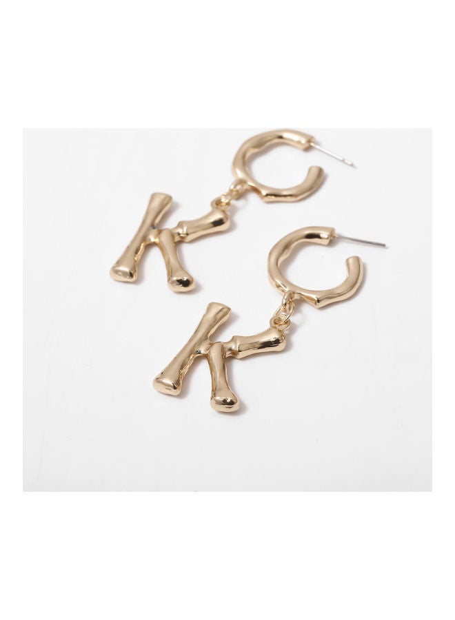 نيبمينينت أقراط على شكل حرف K - Image 1