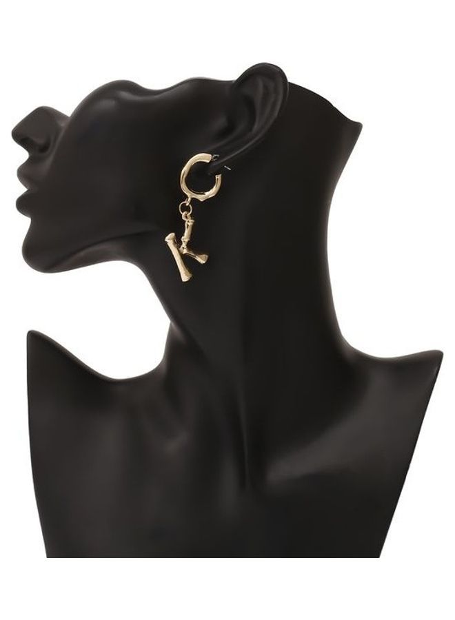 نيبمينينت أقراط على شكل حرف K - Image 2