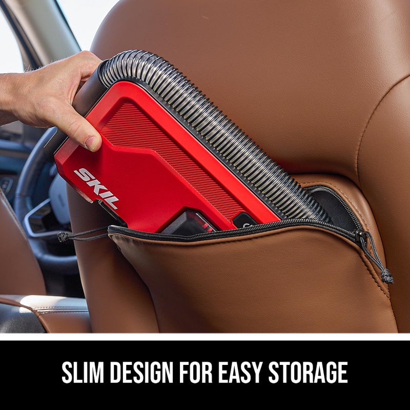 SKIL Brushless Slim Vacuum 20V Kit Including 2.0Ah Battery and USB-C Charger-VA1200D-10 - Image 2