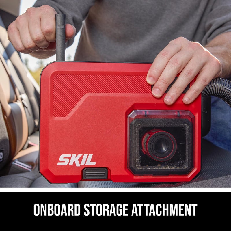 SKIL Brushless Slim Vacuum 20V Kit Including 2.0Ah Battery and USB-C Charger-VA1200D-10 - Image 5