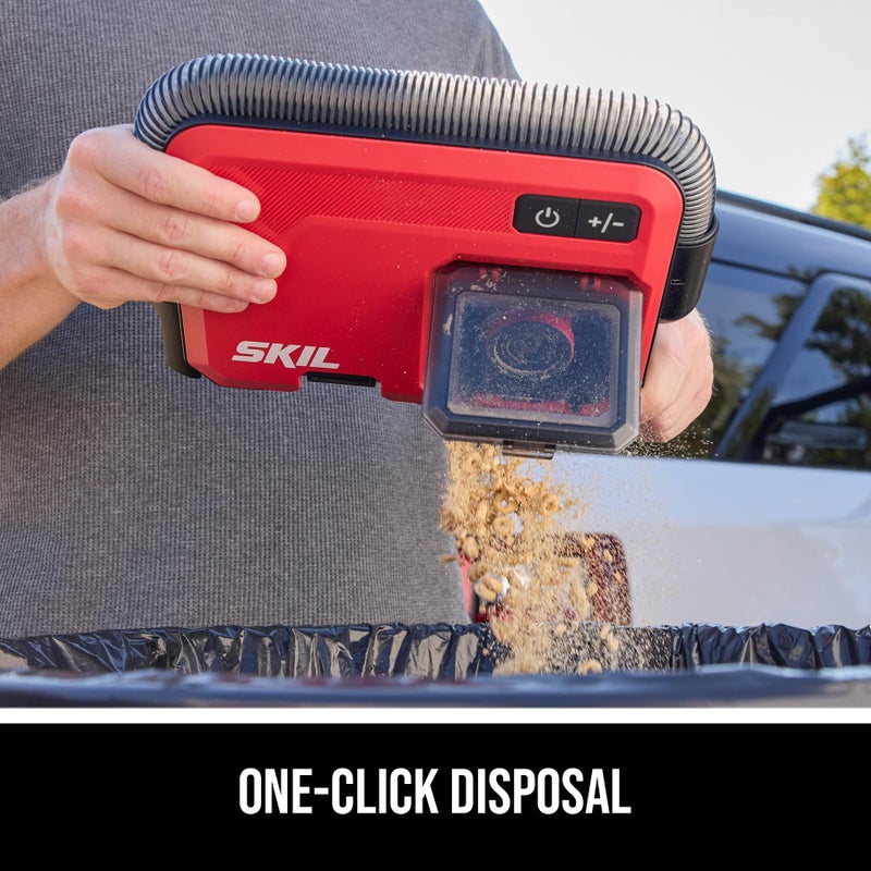 SKIL Brushless Slim Vacuum 20V Kit Including 2.0Ah Battery and USB-C Charger-VA1200D-10 - Image 4