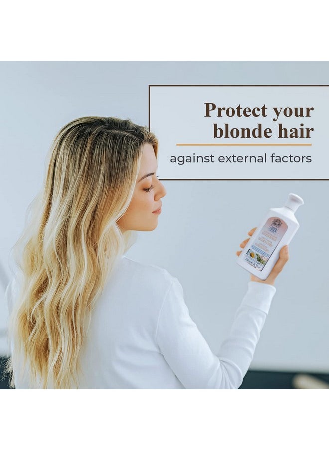 Intea Intea Blonde Hair Conditioner with Natural Chamomile Extract - Keeps and Enhances Blonde Hair Colour - 8.5 oz (250 ml)  - Image 4