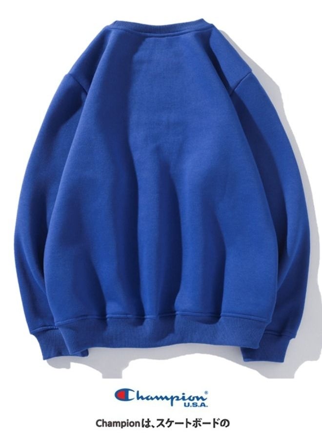 Champion - Graphic Printed Sweatshirt Blue - Image 1