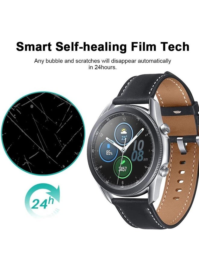 HuHa For Samsung Galaxy Watch3 45mm 5pcs xDfind Soft Hydrogel Film Full Cover Front Protector - Image 4