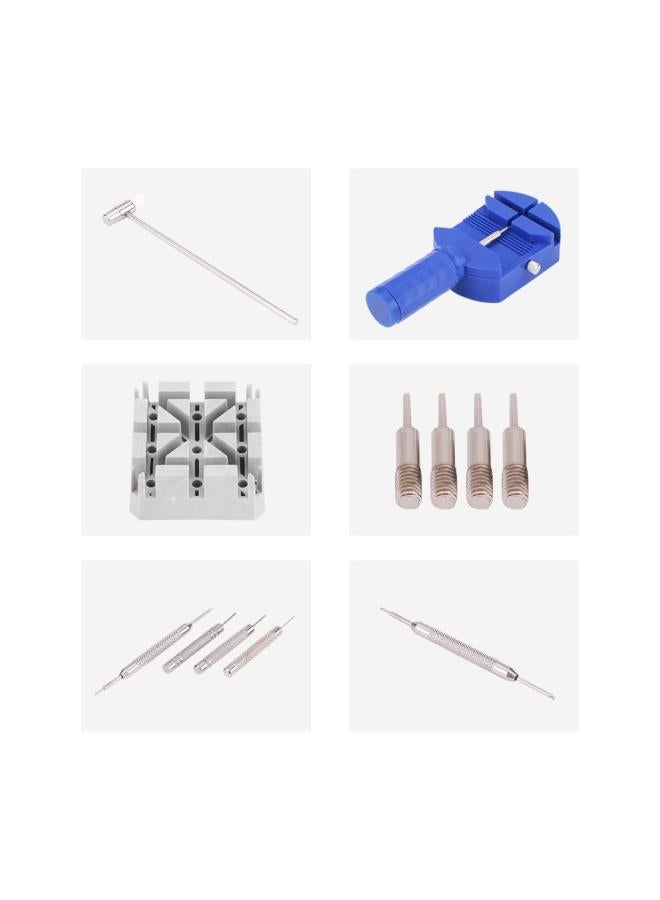 Watch Repair Tool, 11pcs Watch Repair Tool Watchmaker Kit For Replacing Shortening Lengthening Watchband - Image 3