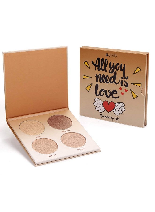 LIFUS Highlighter Palette，Highlighter Makeup Palette, Glow Bronzer Highlighter Powder Kit,Face illuminator makeup palette - Image 5