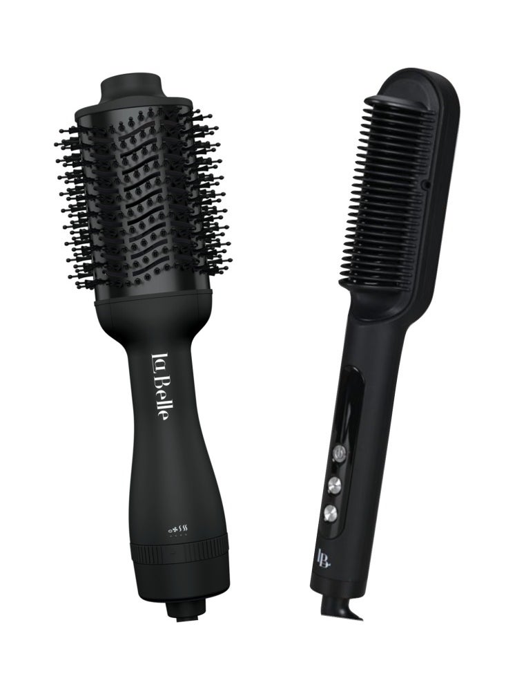 La belle Volume Labelle Brush and Straight package 