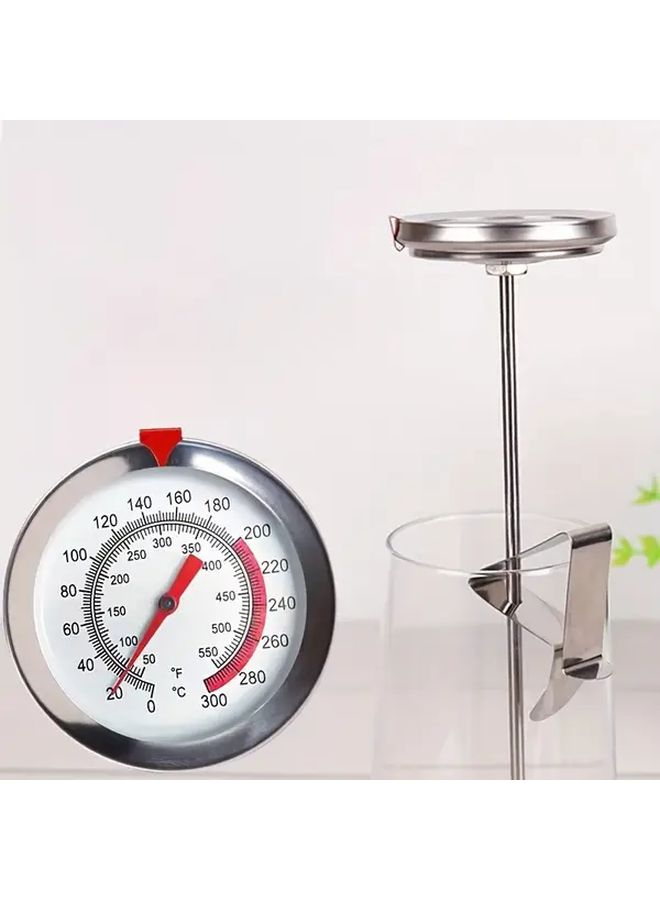 Dual Scale Coffee Thermometer With Pointer Probe 11 8 Inch No Battery Easy Clean - Image 1