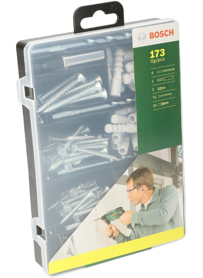 BOSCH Bosch 173-Pieces Mounting Set, 2607019511  - Image 2