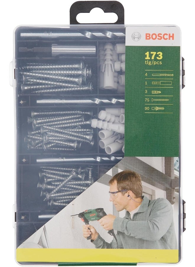BOSCH Bosch 173-Pieces Mounting Set, 2607019511  - Image 4
