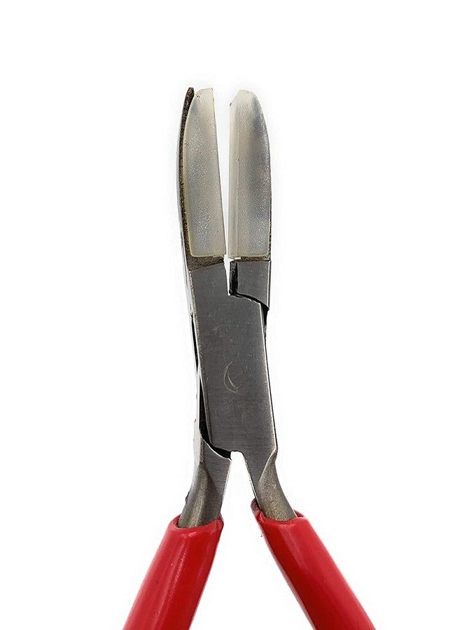 Khayl | Nylon Jaw Flat Nose Forming Plier, Multipurpose Plastic Coated, for Jewellery Making, Repair, Optical Use, Model Making & Hobby Crafts DIY - Image 5