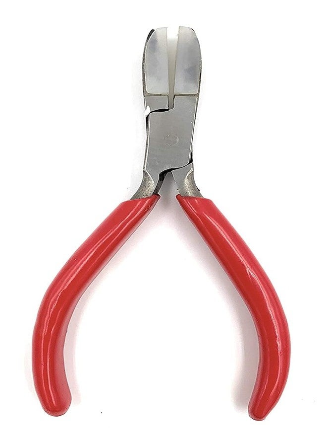 Khayl | Nylon Jaw Flat Nose Forming Plier, Multipurpose Plastic Coated, for Jewellery Making, Repair, Optical Use, Model Making & Hobby Crafts DIY - Image 1