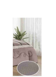 Moon A luxurious, royal double comforter set with an engraving pattern to add beauty and elegance to your room  - Image 4
