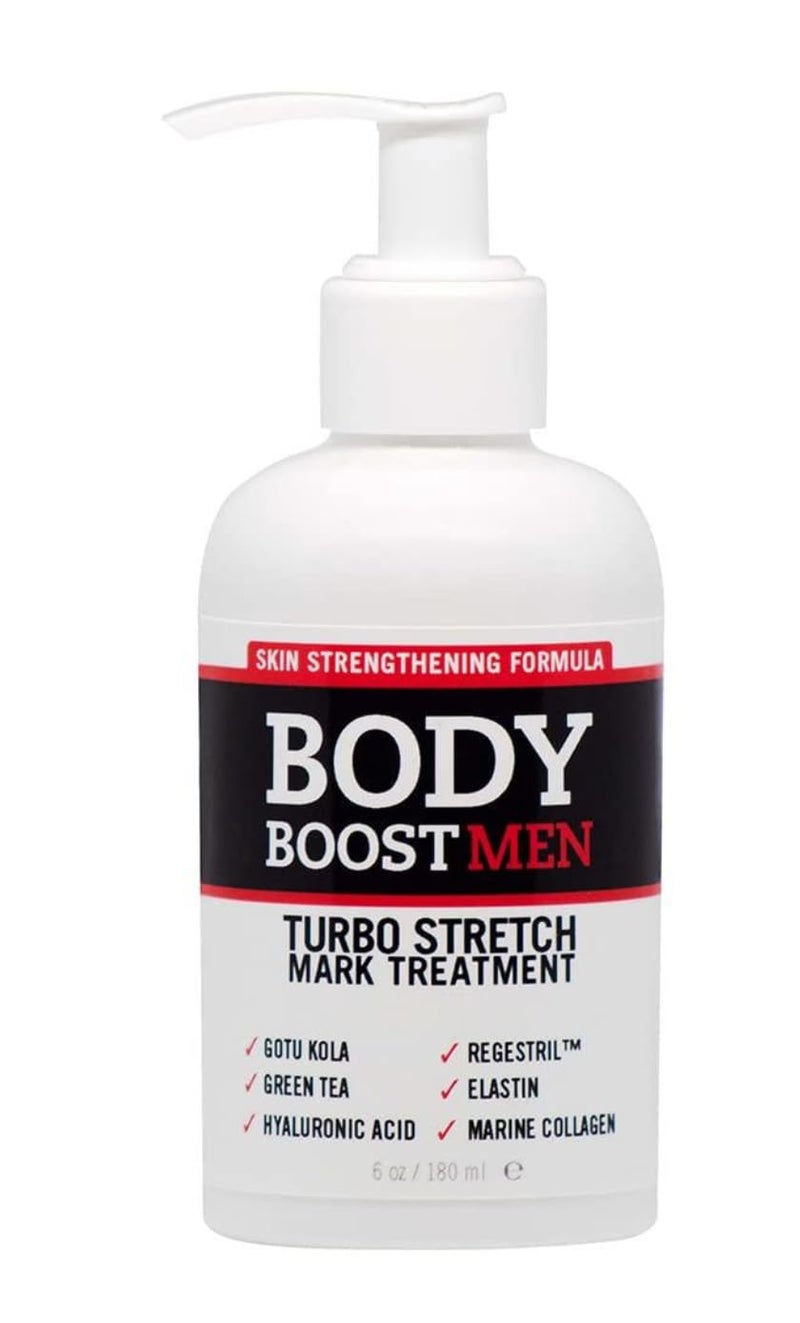 Body Boost Men Turbo Stretch Mark Treatment Stretch Mark and Scar Treatment for Bodybuilding
