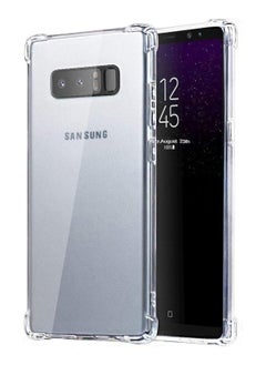 Transparent shockproof cover compatible with Samsung Galaxy Note 8