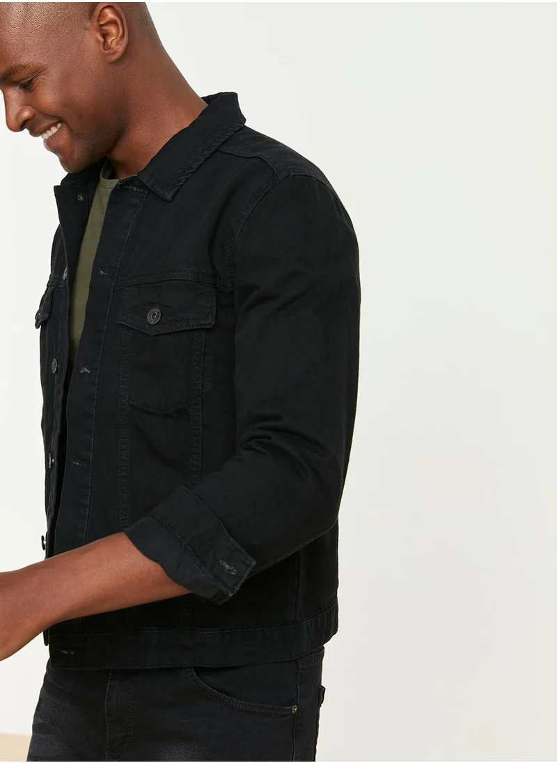 trendyol Rinse Denim Jacket