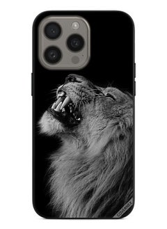 Protective Case Cover For Apple iPhone 15 Pro Max Rejoicing Lion