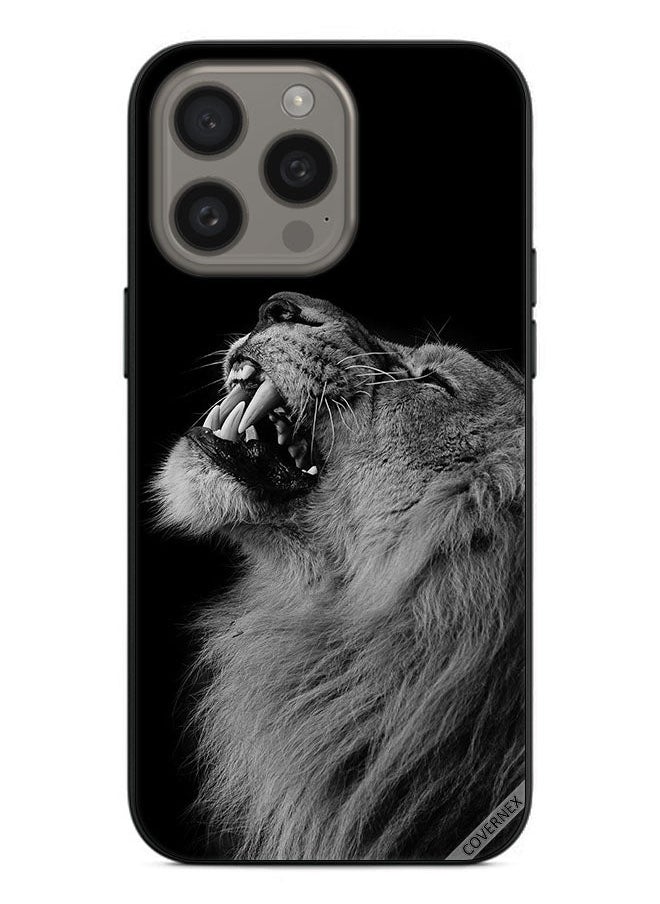 Covernex - Protective Case Cover For Apple iPhone 15 Pro Max Rejoicing Lion - Image 1