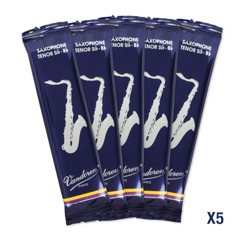 Vandoren SR2235 Tenor Sax Traditional Reeds Strength 3.5; Box of 5 - Image 4