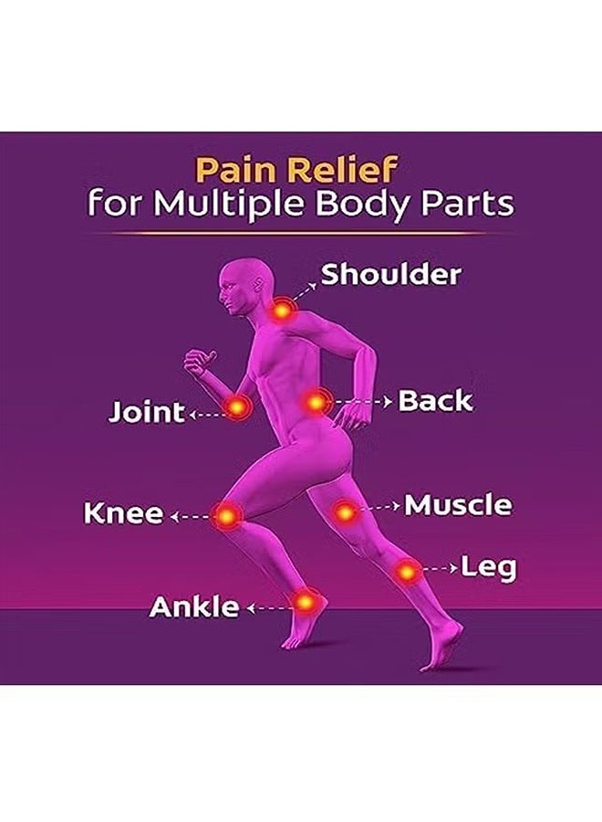 Moov Fast Pain Relief Cream, Joint Pain Reliever Cream, Relieves Back Pain, Plant Herbal Ingredients, Suitable For Shoulders, Neck, Waist, Legs, Knee Joints And Other Parts  - Image 2