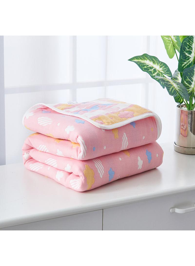 Y&D 150*200cm Six Layer Absorbent Cotton Towel Summer Cool Blanket  - Image 2
