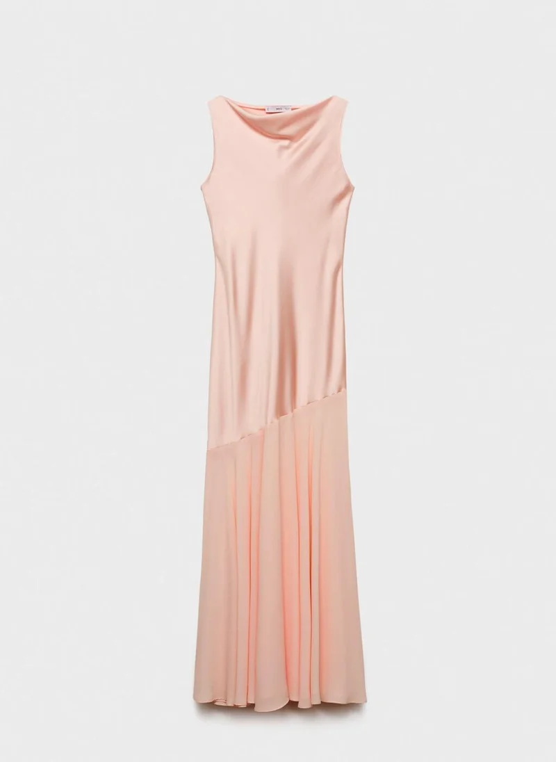 MANGO Sleeveless Maxi Dress