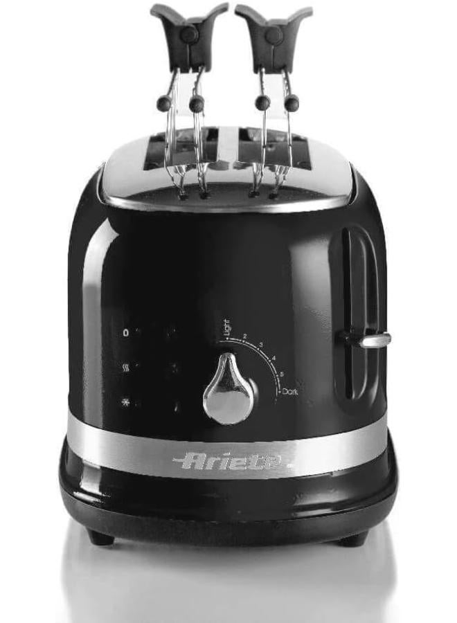 أريتي 2-Slice Toaster with Sandwich Tongs Machine 800 W ‎0149-B filter black - Image 2