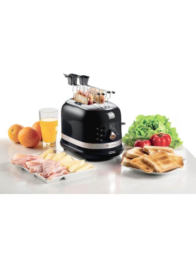 أريتي 2-Slice Toaster with Sandwich Tongs Machine 800 W ‎0149-B filter black - Image 3