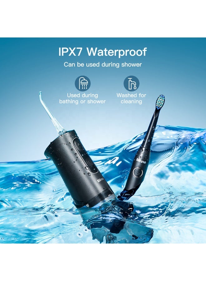 Bitvae C2 D2 Oral Care Irrigator and Electric Toothbrush Set for Teeth Cleaning and Gum Health Best Dental Water Flosser for Braces and Sensitive Teeth - Image 4