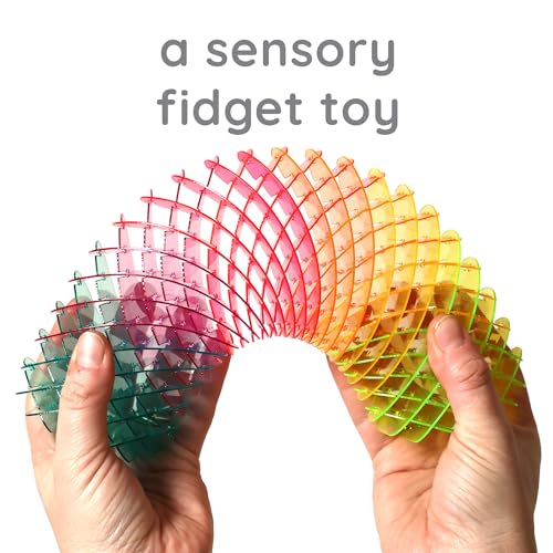 Morf Fidget Sensory Spring Berry 3D Slug Spring Toy for Kids Teens and Adults Stretchy Quiet Stress and Anxiety Relief Focus for Play School Work Gifts Great for Classroom Office - Image 5