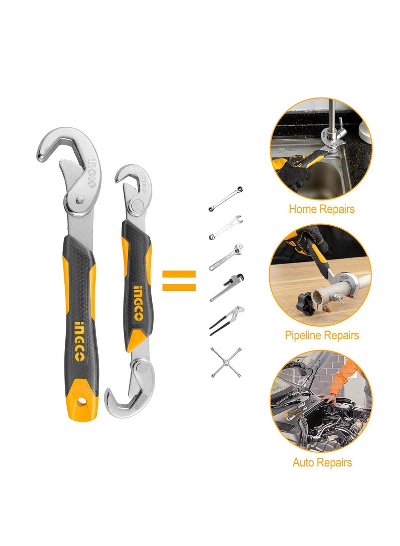 إنجكو مجموعة مفاتيح منحنية من INGCO، قطعتان - HBWS09328 - Image 2