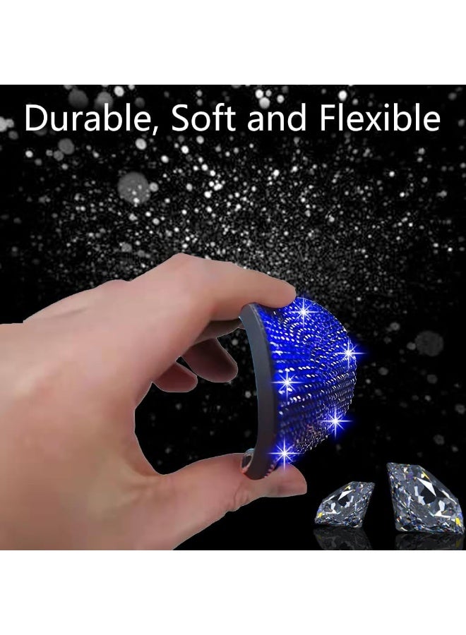 NBTEPEM 2pcs Bling Car Cup Holder Coaster - Image 4