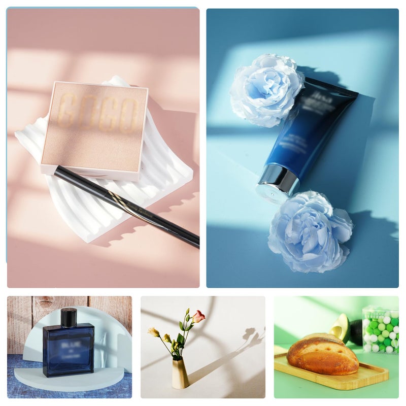 Meking 12Pcs 22Patterns Small Product Photography Backdrops Kit Photo Background Food Photography Backdrop Board with Carrying Bag and Drawstring Bag(16.5X11inch) - Image 2