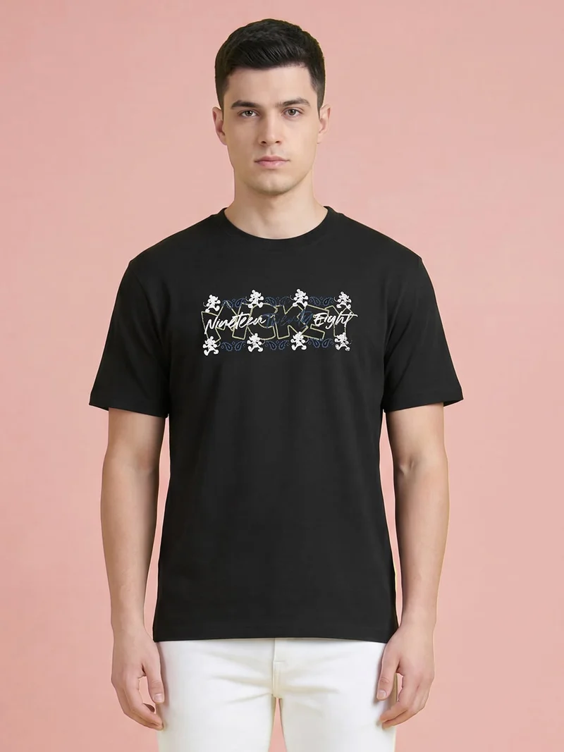 Being Human Men Mickey Mouse Printed T-shirt