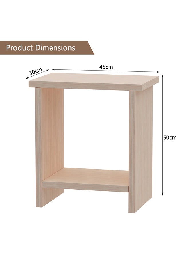 Mahmayi Mahmayi Oak Night Stand Home Living Room 30 cm  - Image 3