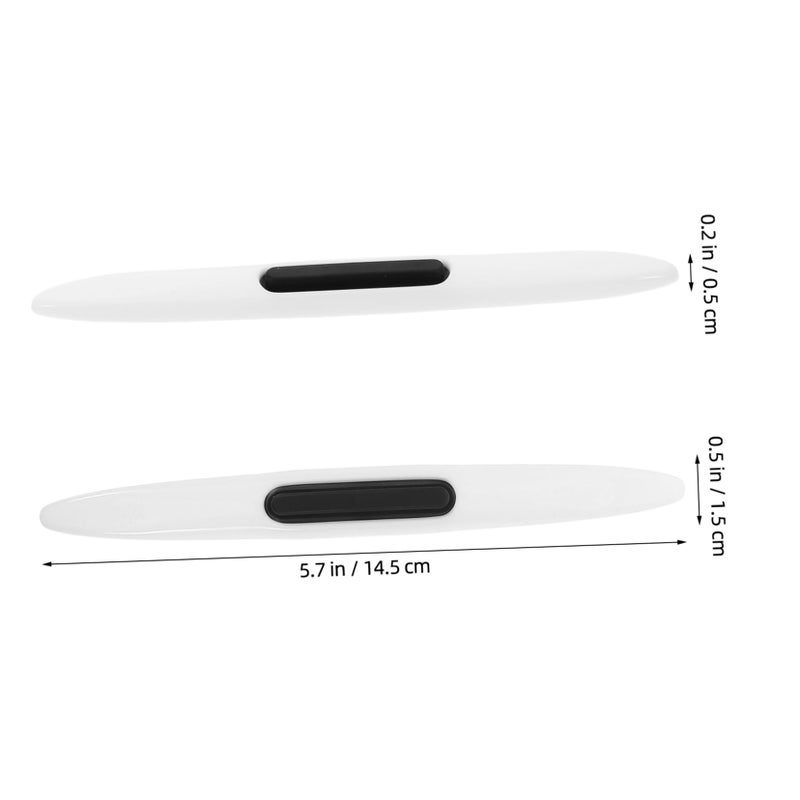 4PCS Car Door Edge Guards Trim Protector Anti Scratch Static Removal Decorative Strips Easy Fit - Image 3